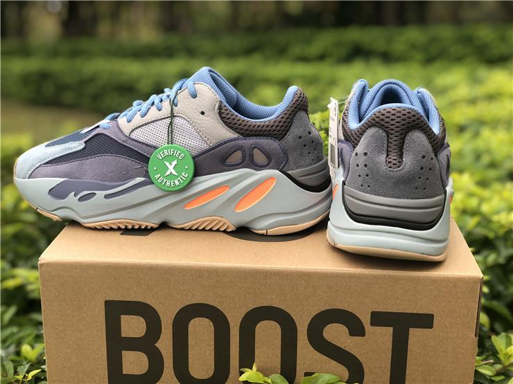 PK God yeezy 700 Carbon Blue retail materials ready to ship